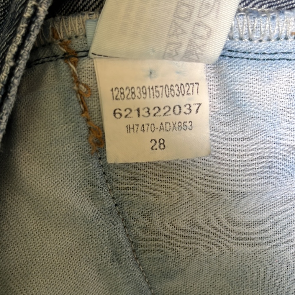 AF cutoff long denim shorts - Picture 4 of 5
